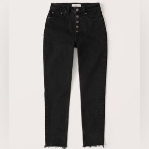 ABERCROMBIE & FITCH black denim